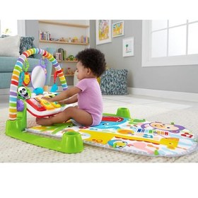 تصویر تشک بازی پیانودار کودک اورجینال فیشر پرایس آمریکایی 0تا 36 ماه Fisher price 