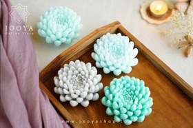 تصویر شمع گل داوودی Candle