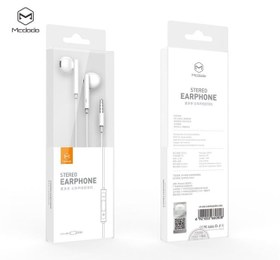 تصویر هندزفری سیمی استریو مارک مکدودو Mcdodo HP-6080 3.5mm Earphones Mcdodo HP-6080 Element Series DC 3.5mm Earphone