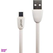 تصویر کابل تبدیل USB به microUSB ویدوی مدل V-20 طول 1 متر 