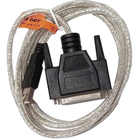 تصویر تبدیل USB به پارالل مادگی دی نت D-NET D-428 1284 