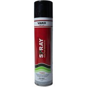 تصویر اسپری رنگ مشکی براق واکو حجم 300ml vako black spray paint - 300ml