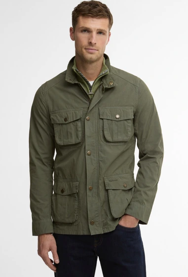 خرید و قیمت کت مردانه باربور Barbour Corbridge Casual، زیتونی غبارآلود ...