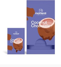 تصویر هات چاکلت طعم دار Coconut مومنتی 