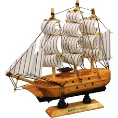 تصویر ماکت دکوری مدل کشتی 