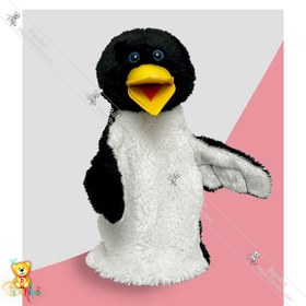 تصویر عروسک نمایشی کلاغ شادی رویان 