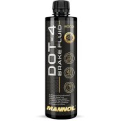 تصویر روغن ترمز بدون رنگ مانول DOT-4 