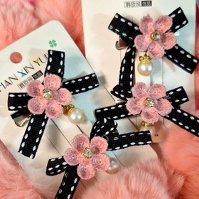 تصویر گلسر گل و مروارید(2عددی) 