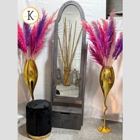 تصویر آینه قدی تک کشو 