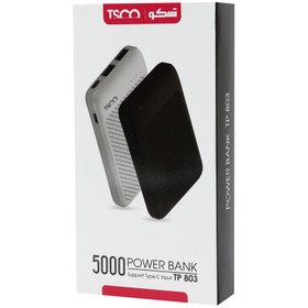 تصویر پاور بانک تسکو مدل TP 803 ظرفیت 5000MAH TSCO TP 803 5000MAH Power Bank