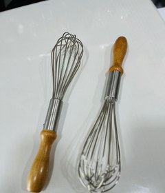 تصویر همزن دسته بامبو 