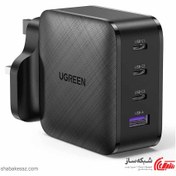 تصویر شارژر دیواری یوگرین مدل CD224 65W Ugreen CD224 65W 4-Port Wall Charger