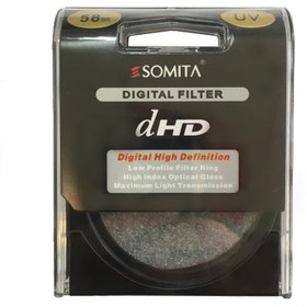 تصویر فیلتر لنز عکاسی یو وی سومیتا Somita UV 58mm digital filter Somita UV 58mm digital filter