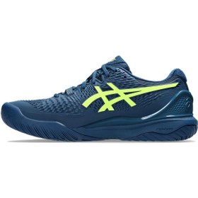 تصویر Asics GEL Resolution 9 Clay مردانه's Navy Blue Tennis کفش 1041A375 404 