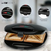 تصویر ساندویچ ساز کلترونیک مدل ST 3477 Clatronic ST 3477 Sandwich Maker