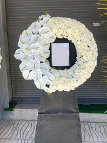 تصویر تاج گل درباری ترحیم 