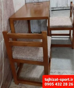 تصویر **میز ناهار خوری کمجا ۲ نفره غداخوری مدل مربع دونفره باکیفیت ارسال به سراسر ایران** 