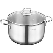 تصویر قابلمه استیل کرکماز پرلا سایز 22 