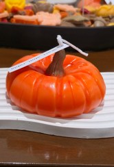 تصویر شمع کدو،نارنجی 