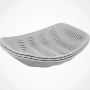 تصویر سبد نان و سبزی 3عددی بامبو لیمون 