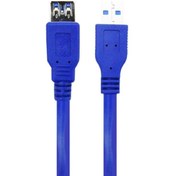 تصویر کابل افزایش طول USB3.0 کی نت به طول 1.5 متر مدل K-CUE30015 knet K-CUE30015 USB3.0 Extention Cable 1.5m