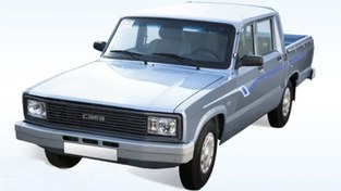 تصویر کفپوش پنج بعدی جدید مزدا کارا دوکابین /2000 mazda car floor mat