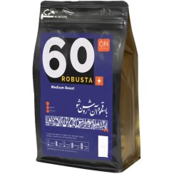 تصویر دانه قهوه 60٪ روبوستا یک کیلوگرمی on coffee 