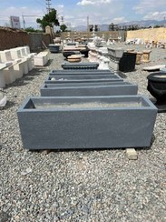 تصویر گلدان بتنی طرح مدرن ساده g12122