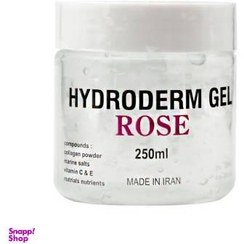 تصویر ژل هیدرودرم (Hydroderm) مدل رز Hydroderm facial conductive gel حجم 250 میلی‌لیتر 