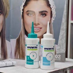 تصویر محلول فر کننده مو معمولی مارال حجم 200 میلی لیتر Maral regular hair curling solution, volume 200 ml