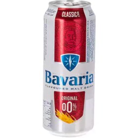 تصویر آبجو هلندی باواریا مالت Non Alcoholic Bavaria Malt غیر الکی با طعم اصلی 500 میل 