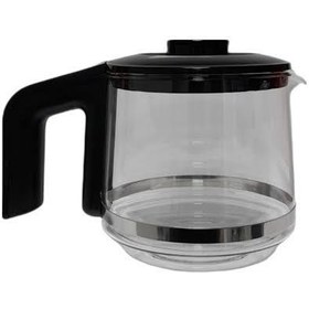 تصویر قوری تک چاییساز رترو کاراجا تمام شیشه ای 