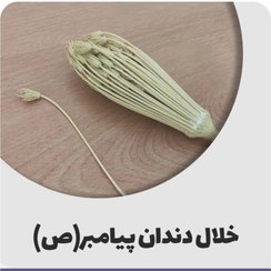 تصویر خلال دندان پیامبر 