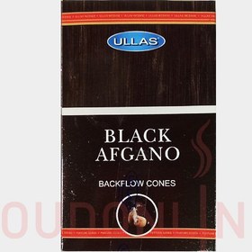 تصویر عود اولاس مدل آبشاری بلک افغان بسته 10 عددی incense Olas waterfall model Black Afgano