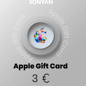 تصویر گیفت کارت اپل آیتونز آلمان 3 یورو Apple iTunes Germany Gift Card 3 Euros