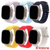 تصویر بند سیلیکونی ساعت هوشمند طرح اوشن (ocean) 