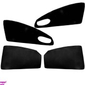 تصویر آفتابگیر شیشه خودرو پاسیکو مدل P534 مناسب برلیانس 330 بسته 4 عددی 