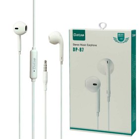 تصویر هندزفری با سیم دیتا پلاس مدل DP-87 DATA PLUS DP 87 Wired Earphones