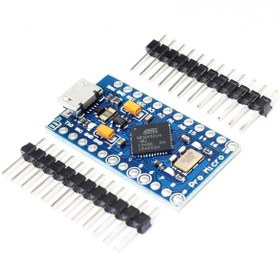 تصویر برد آردوینو پرو میکرو - Arduino Pro Micro- miniUSB 