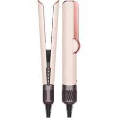 تصویر سشوار صاف کننده مو رنگ صورتی و رز گلد Airstrait™ دایسون Limited Edition Airstrait Straightener in Pink and Rose Gold | Dyson