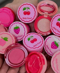 تصویر رژگونه طبقاتی گیلاس moly coco 