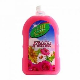 تصویر مایع ضدعفونی کننده سمر 750 میل با رایحه گل رز | Samar Floral Disinfectant 