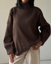 تصویر بافت یقه اسکی لانگ کد 1500139 