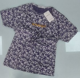 تصویر تیشرت نخی زنانه منگو طرح دار - اسمال S / ۱۵۵۰۰۰ T-shirt Mango