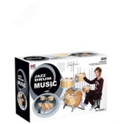 تصویر اسباب بازی مدل جاز و درام بزرگ طرح خارجی کد 8008/1 