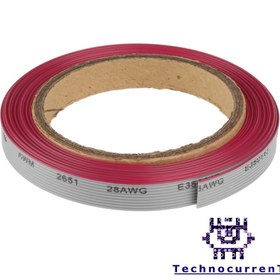 تصویر کابل فلت 10 رشته (1متری) 