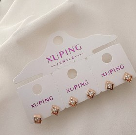 تصویر گوشواره میخی ژوپینگ کد 2024 