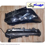 تصویر چراغ جلو و طلق چراغ و جلو پنجره لکسوس NX نایکی مدل ۲۰۱۷ چپ و راست 