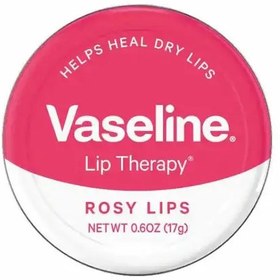 تصویر بالم لب وازلین - Rosy Lips Vaseline Lip Therapy