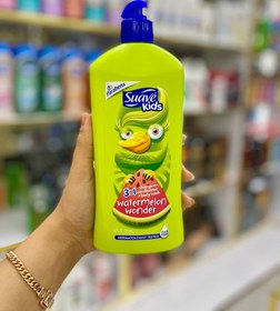 تصویر شامپو سر و بدن بچه سواو کیدز هندوانه ای Suave Kids watermelon wonder 3 in 1 shampoo